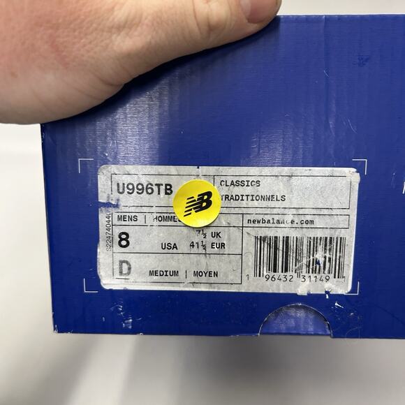 New Balance 996 Teddy Santis Low “Navy Beige” U996TB main image 6